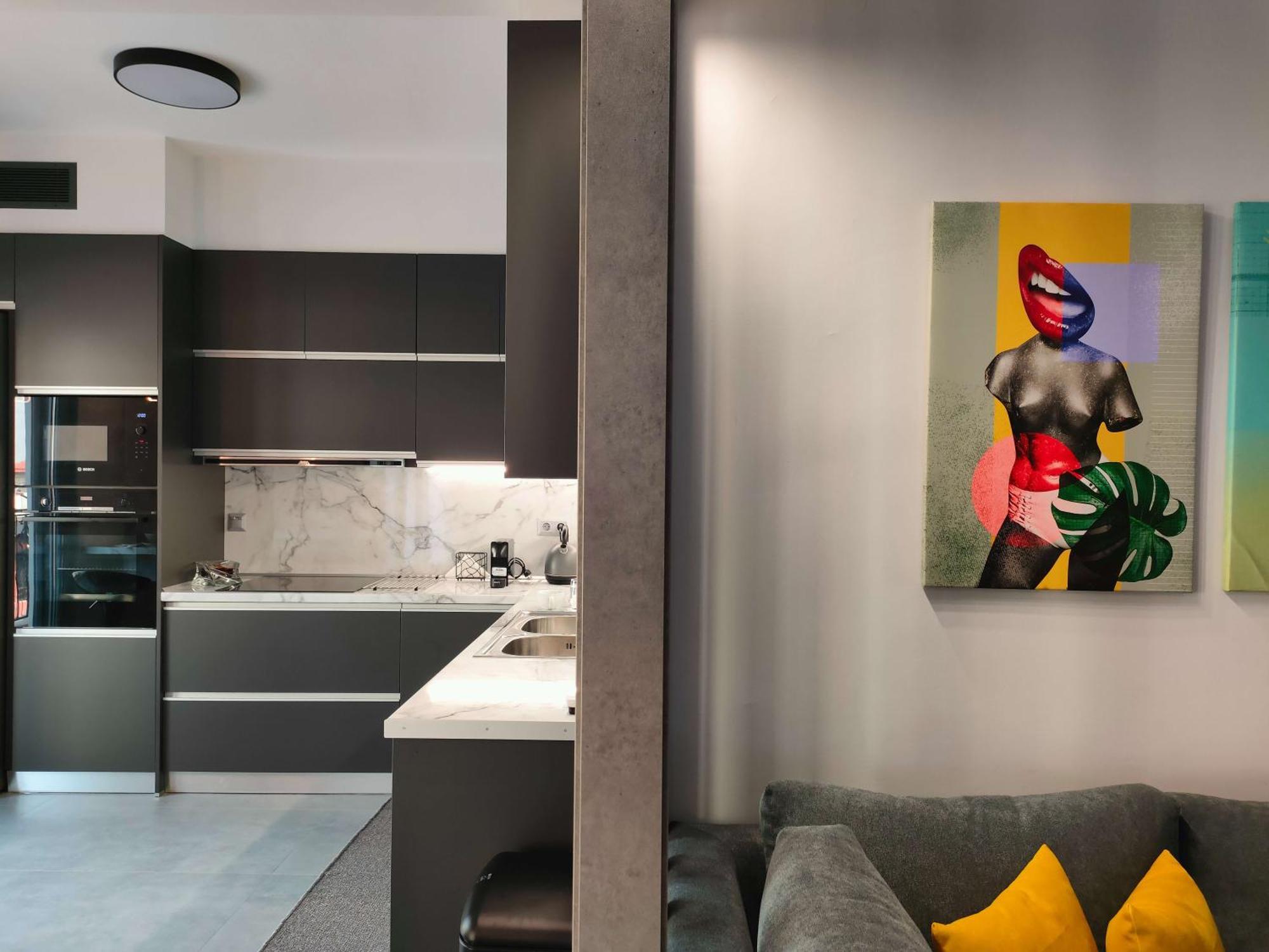 Meteora Scenic Loft Apartment Калампака Екстериор снимка
