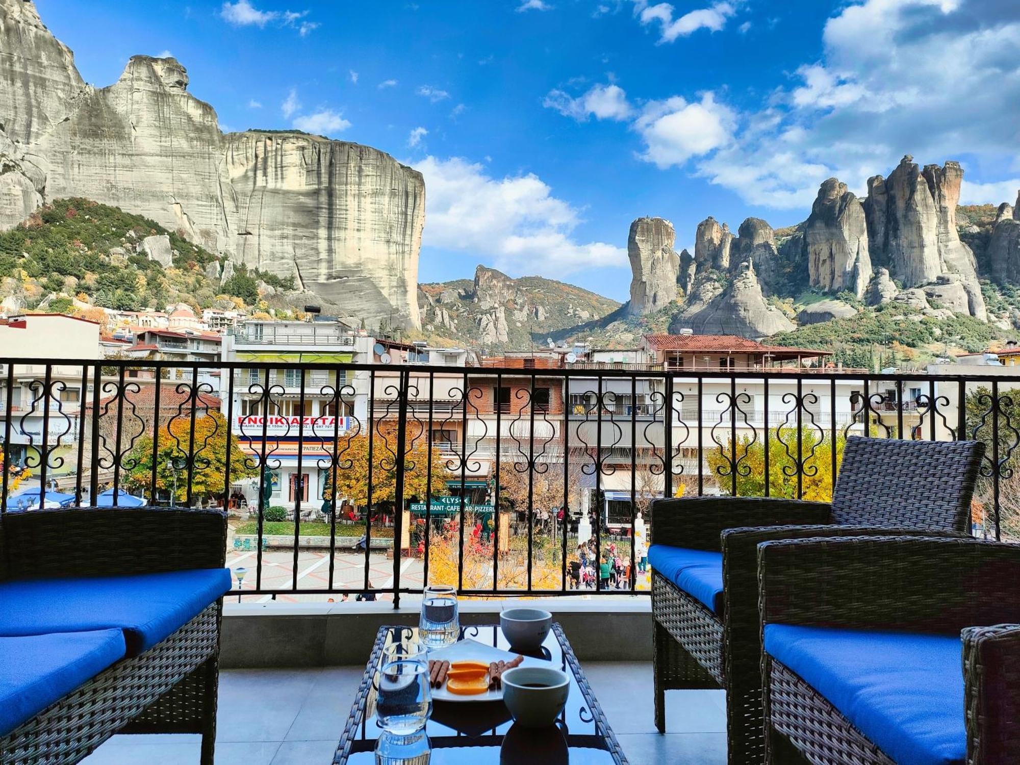 Meteora Scenic Loft Apartment Калампака Екстериор снимка